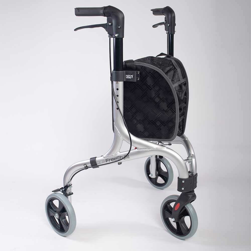 Freestyle 3 Wheel Rollator - Silver